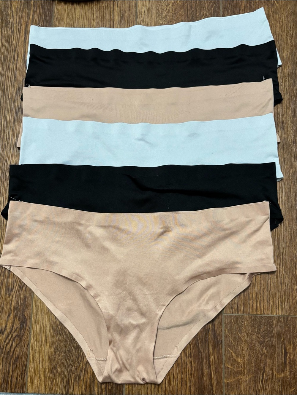 6 PACK JUST BE PANTIES UNDERWEAR SIZE LARGE